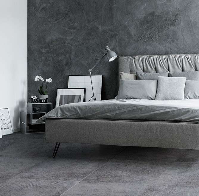 Piso vinílico de cemento quemado: ¿cómo combinarlo con tu decoración?