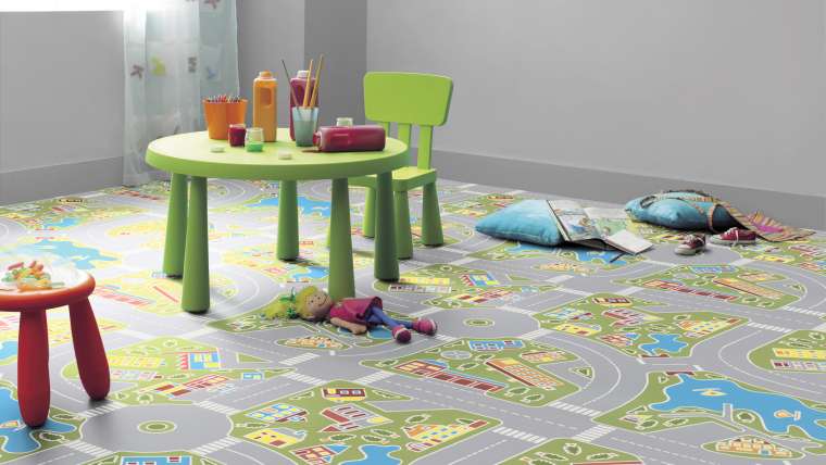 Los mejores pisos para la habitación de los niños