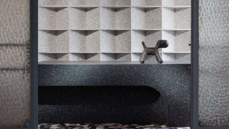 Piso vinílico en rollo para revestir muebles